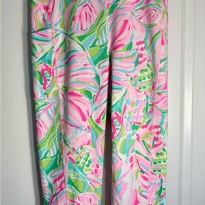 Lilly Pulitzer Luxletic Pink and Gold Logo